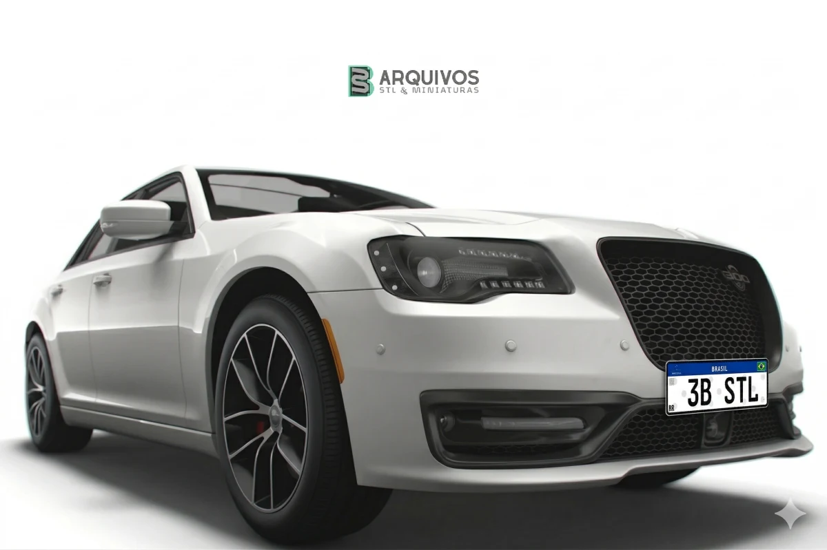 Modelo 3D STL - Chrysler 300C LX2 2023 — foto 3